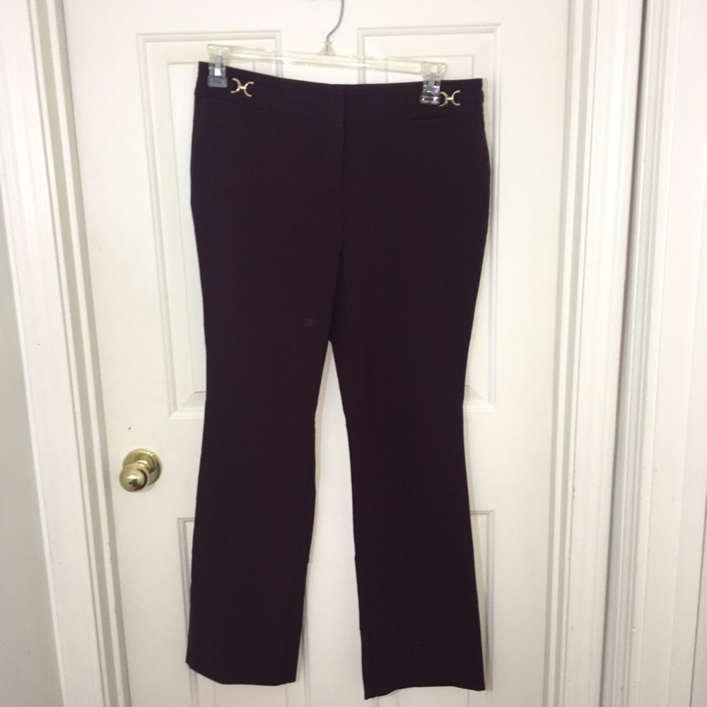 New York & Co. Purple Pants-8